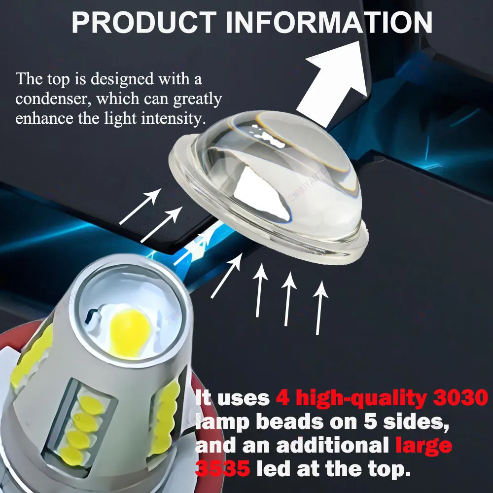 1 قطعة دراجة نارية LED H6M P15D LED المصباح موتو ATV الضباب القيادة ضوء BA20D السوبر مشرق 12 فولت 24 فولت 36 فولت واسعة الجهد قاعدة مصباح