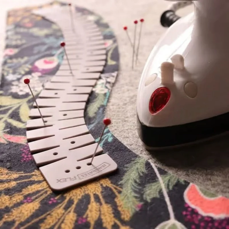 

30*3/30*2.5cm Silicone Hemmer Sewing Tool for Woolen Knitting Crochet Sewing Supplies