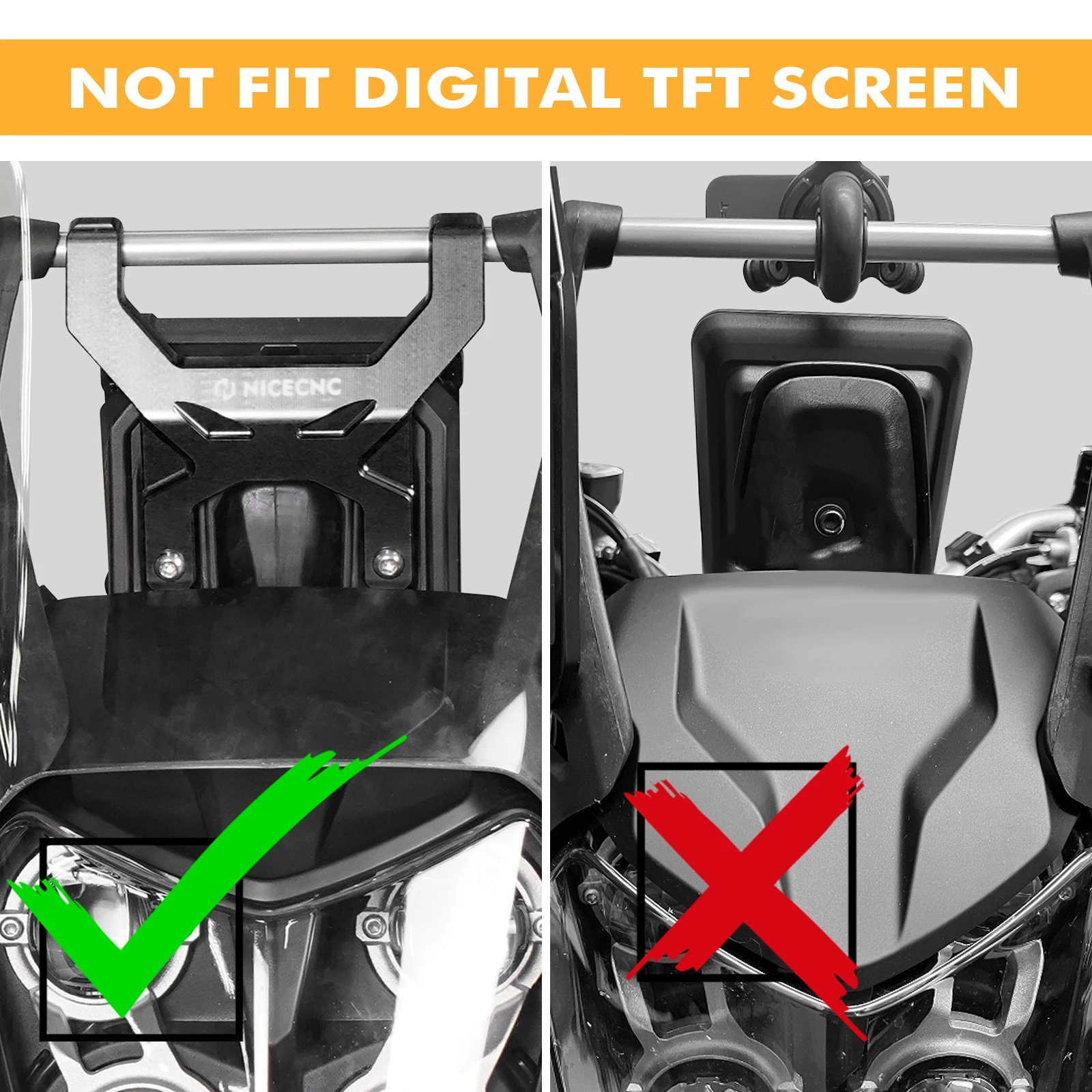 (مخزون الاتحاد الأوروبي) لياماها تينيري 700 2019-2023 مثبت داش للدراجة النارية مضاد للاهتزاز قوس Tenere 700 /XTZ700 2019-2023 #6