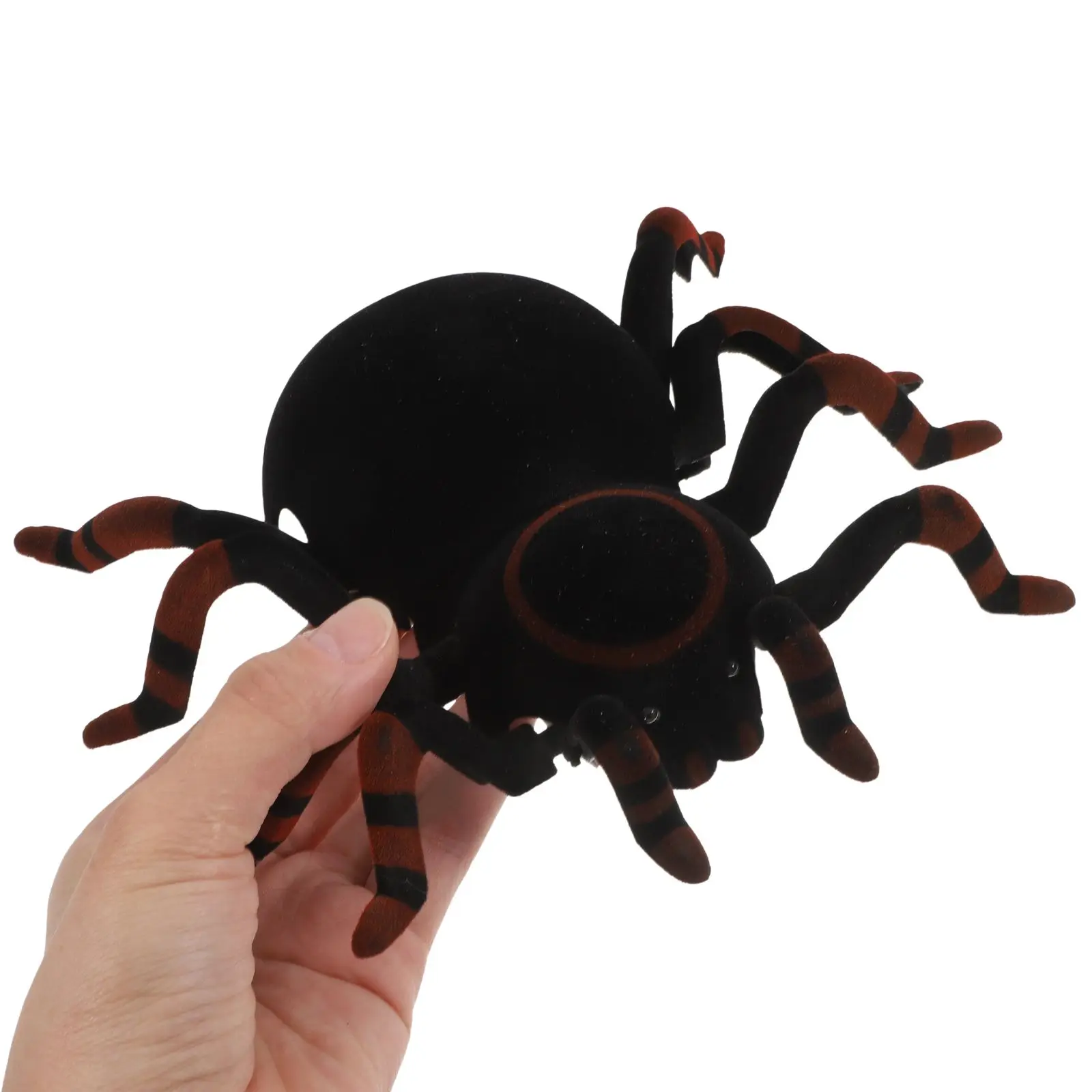 Coche de escalada de pared con Control remoto, arañas, juguetes para niños, eléctrico, falso, aterrador, juguete electrónico de araña, simulación asustada