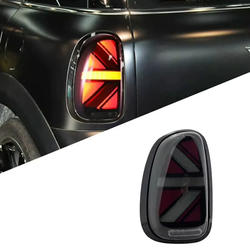 For MINI Countryman R60 2011-2016 LED Taillight Transparent Lens New Taillight Assembly with Sequential Turn Signal Brake Light