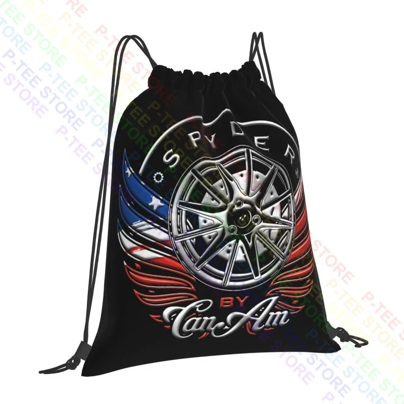 Can-Am Spyder Wings Drawstring Bags Gym Bag Fashion Art Print Eco Friendly School Sport Bag