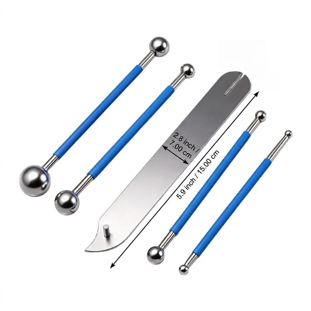 For Tile Seam Remover Dual Head for Grout Cleaning Prying Hooking and Nail Extraction 15 7 2cm Rust Resistant Steel
