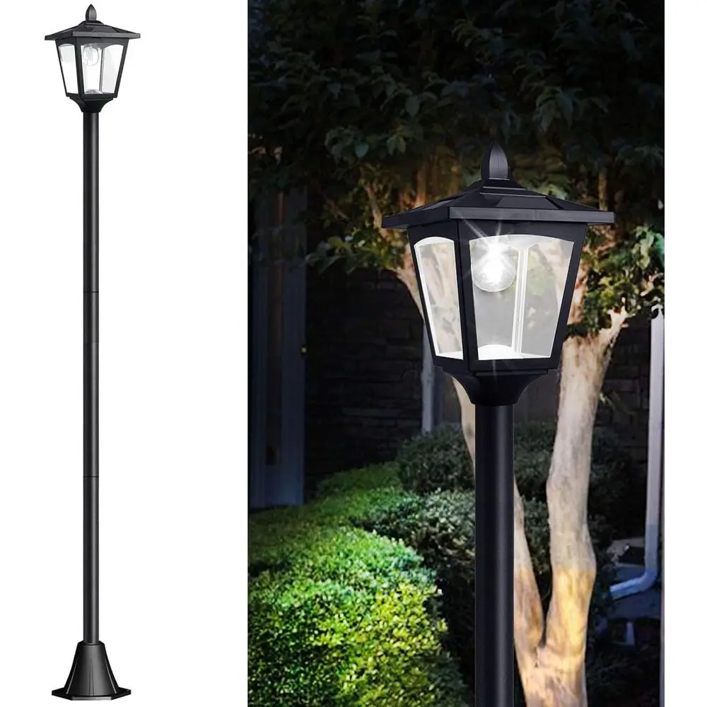 

67 Outdoor Lamp Post Lights 50 Lumens, Vintage Street Lights for Garden, Lawn, Driveway, Front/Back Door (Planter Not Included)