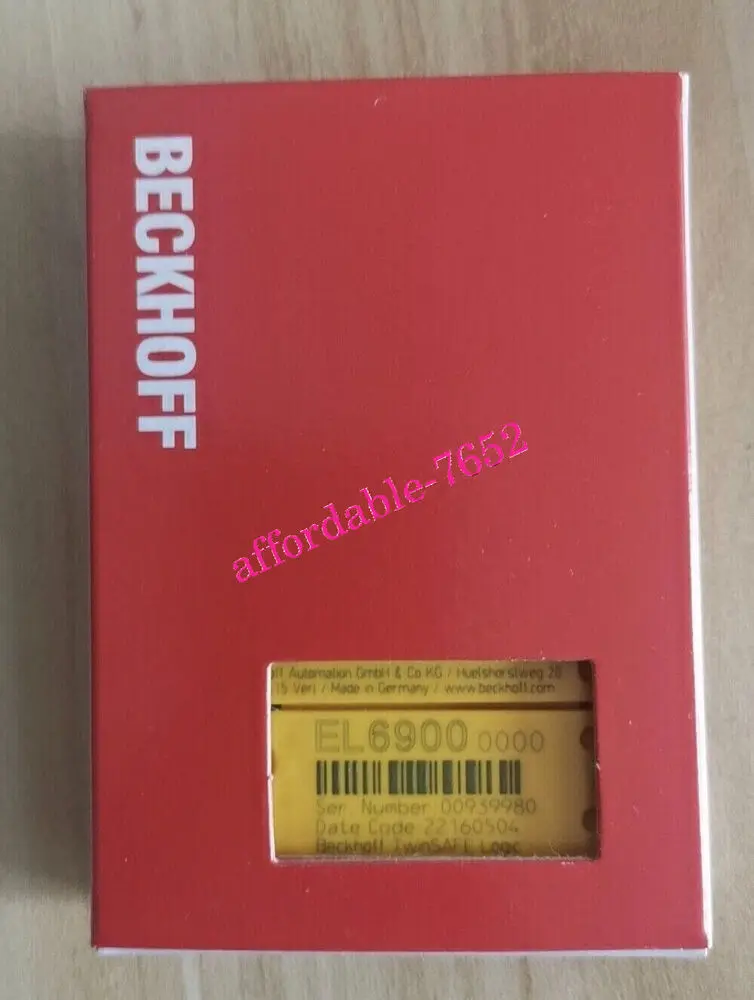 

New Beckhoff EL6900 EL 6900 PLC Module In Box