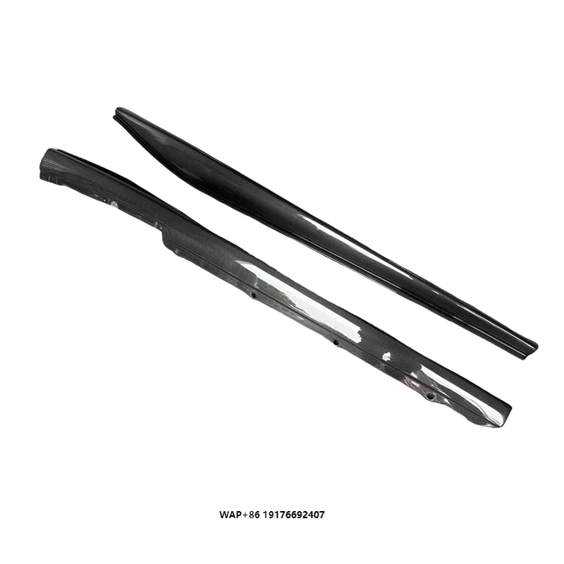 

296 GTB Wet Carbon Fiber Bodykit OEM Style Car Side Skirts Extension forFerrari 296 GTB