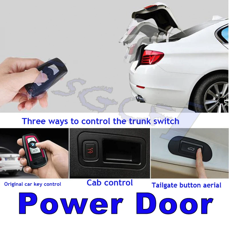 Car Rear Power Door Tailgate Auto Boot Strut Damper Hands Free Lift Actuator Electric Lid Pole For Hyundai Cantus GS GC 2015~21