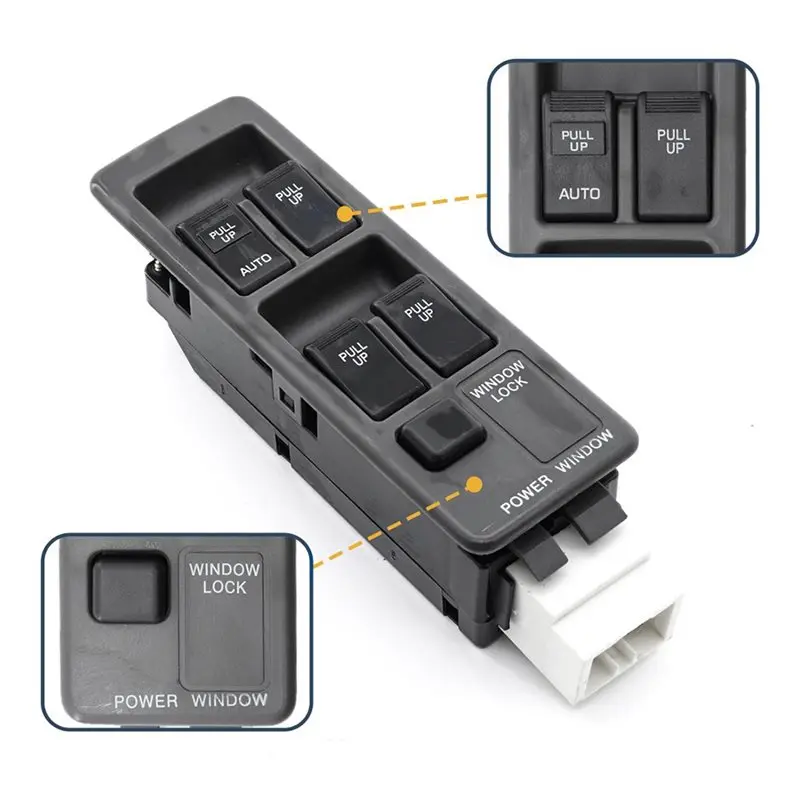 Power Window Glass Lift Control Switch GK606635A0 For Mazda 626 1988-1991 GK60-66-35A0