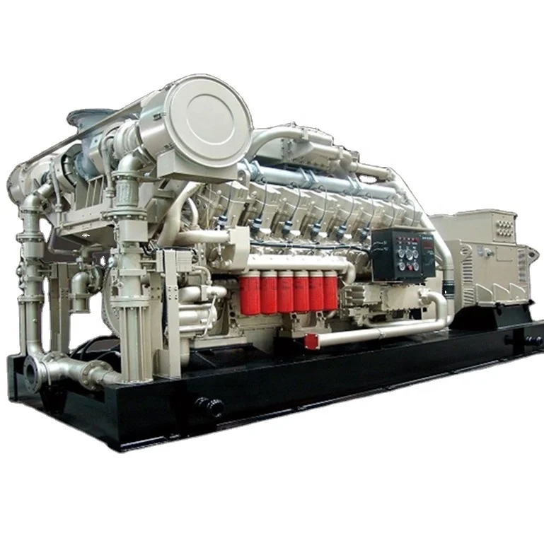 biogas engine motor generator 1000kw Gas turbine 1 MW 