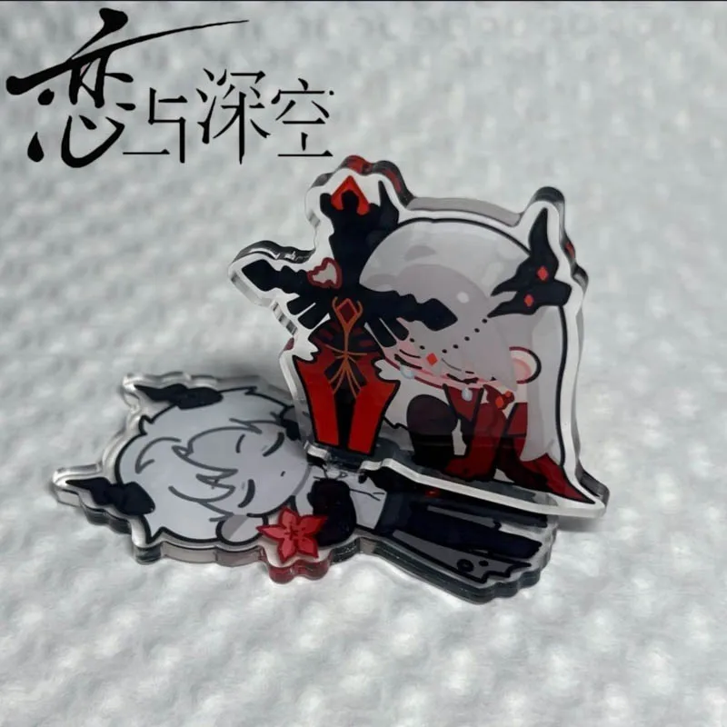 

Игра Love And Deepspace Zayne Sylus Caleb Xavier Rafayel, подставка для косплея, акриловая фигурка, подставка, аксессуары, орнамент, реквизит