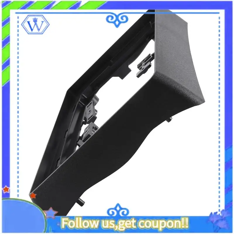 

M46K-10.1 Inch 2 Din Car Radio Fascia Plane Frame Automotive Supplies Black Plastic For Nissan Nv400 Renault Master Opel Movano