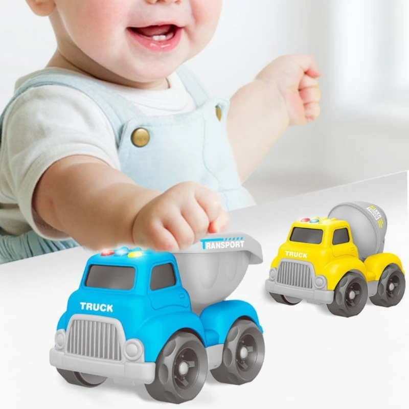 Toddler Toy Car Truck Shape Friction Cartoon Fighter for Vehicle Exciting Cartoon Ambulance for Toddlers Baby Toy Kids