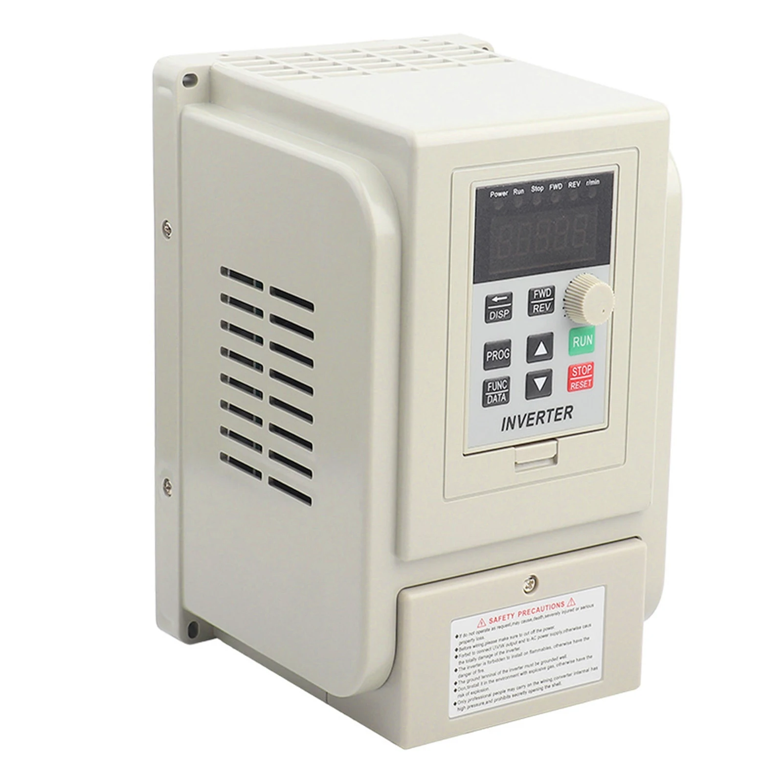 220VAC Single Phase Variable Frequency Drive VFD Speed Controller for 3 Phase 2.2kW AC Motor Adjustable Frequency Drive VFD