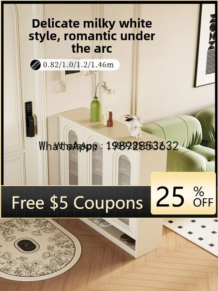 LYY  Shoe Cabinet Entryway Cabinet Integrated Household Indoor Large Capacity New Model Living Room Partition Cabinet