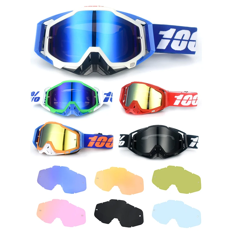 High Quality Motorcycle Glasses Lenses Tearable Film Glasses Tear Offs Mtb Accessories And Parts Men's Glasses