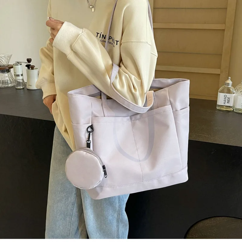 Nylon Butot Bag Women's New Large Capacity Handheld Classroom Commuter Bag for this Year College Student Computer Shoulder Bag