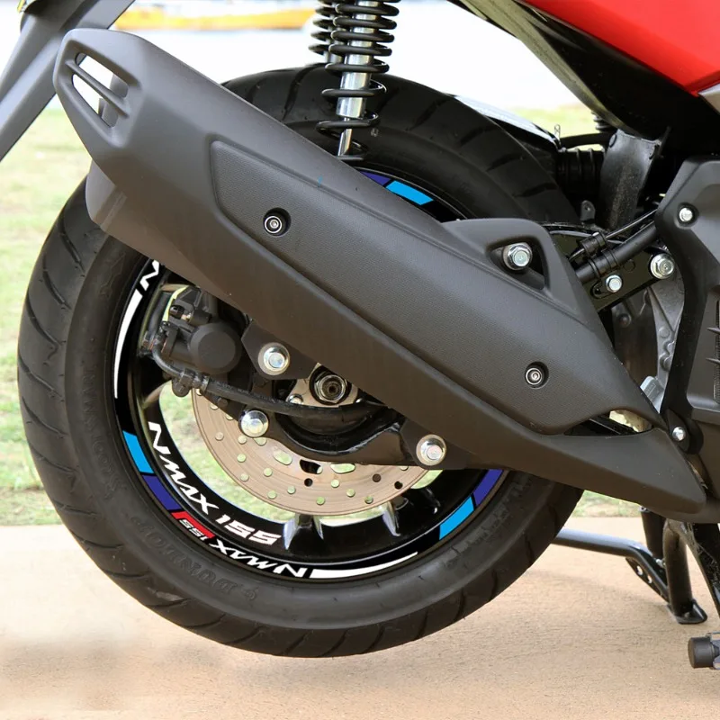 Motorcycle Wheel Sticker Rim Decal Scooter Stripe Tape Accessories Waterproof For NMAX 155 NMAX-155 2016-2019 2020 2022 2023