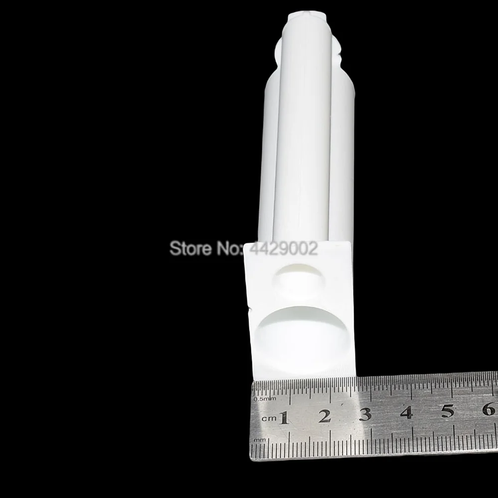 500 Stück 50 ml 4:1 Leere Doppelkartusche Epoxidklebstoff-Tube Zweikomponenten-AB-Klebstoff-Kartusche AB-Epoxid-Kartusche mit Dichtungsstößeln – Detail 5