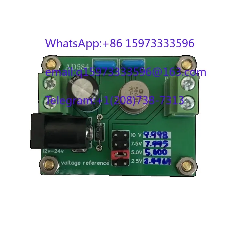 AD584 Reference Voltage Source 10V Calibration Module for Three and A Half Four and A Half Digital Multimeter Voltage Range