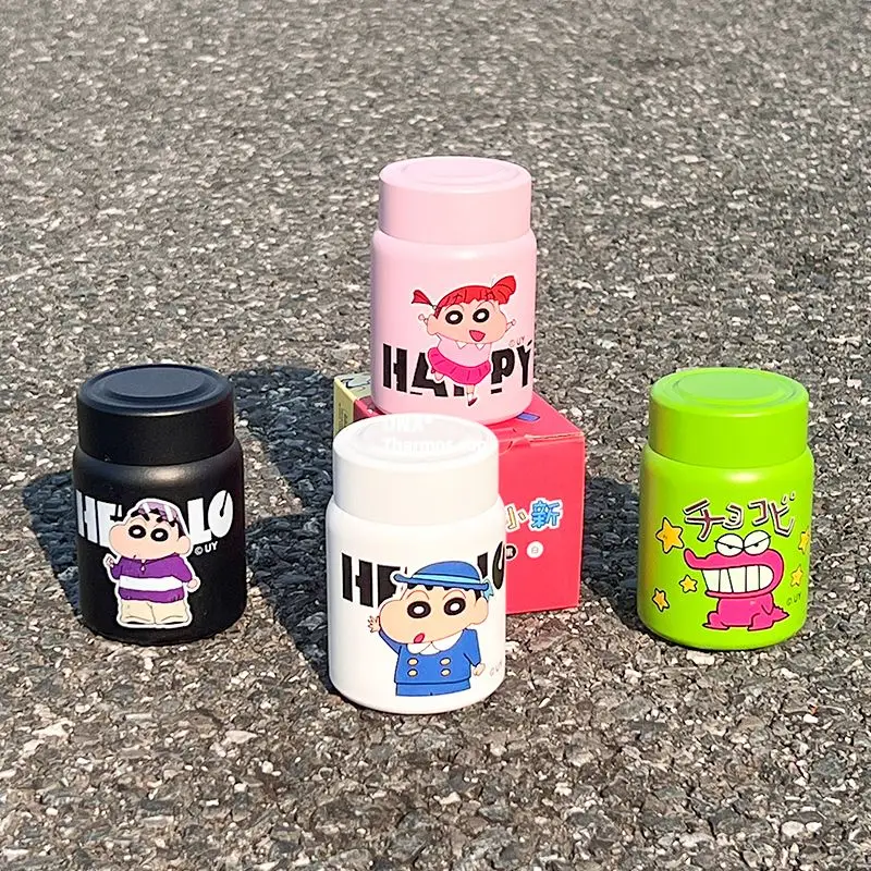 200Ml Cartoon Crayon Shin-Chan Thermos Cup Mini Portable Cute 316 Stainless Steel Water Cup Thermos Cup Holiday Gift Toys