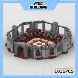 Star Movie Scene Of Film MOC Building Blocks Collector Council Chamber Model Technology Bricks DIY Assembled Toys Holiday Gifts
