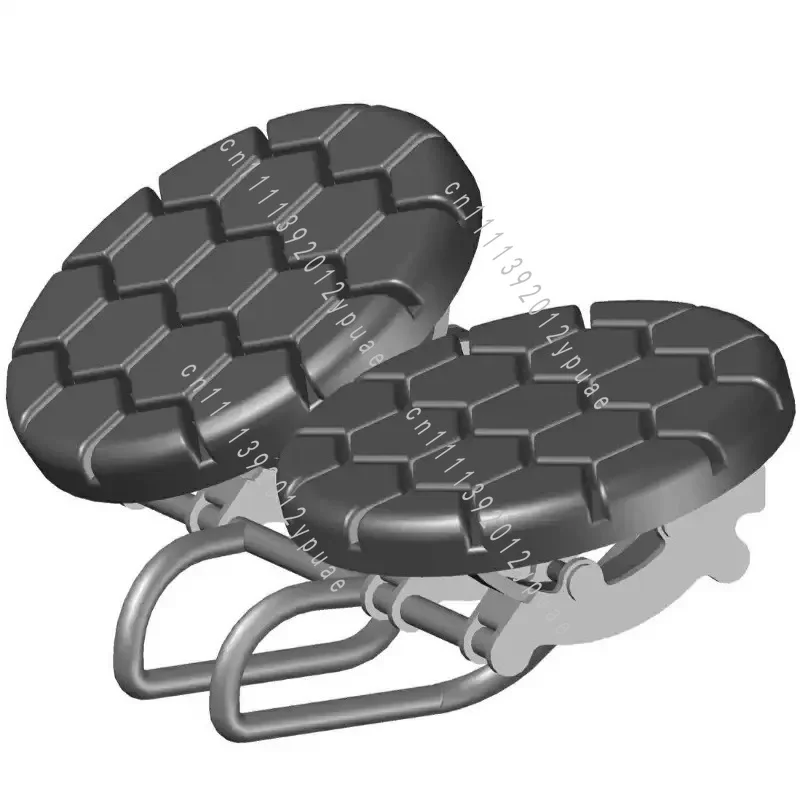 Wide Noseless Bicycle Saddle Cushion, Enlarged Comfort Bike Seat Pad for Long Distance Cycling