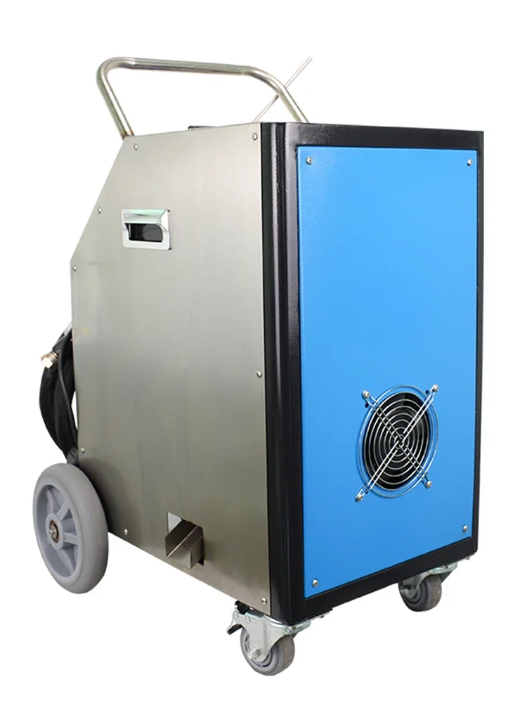 Automobile carbon deposition dry ice cleaning all kinds of molds free removal oil pollution    carbon deposition automatic