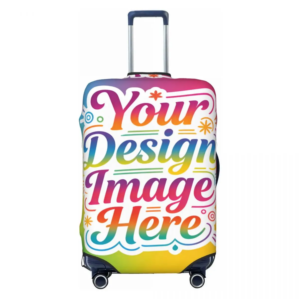 

Custom Your Image Logo Luggage Cover Funny Hot Suitcase Protector Covers Suit For 18-32 inch