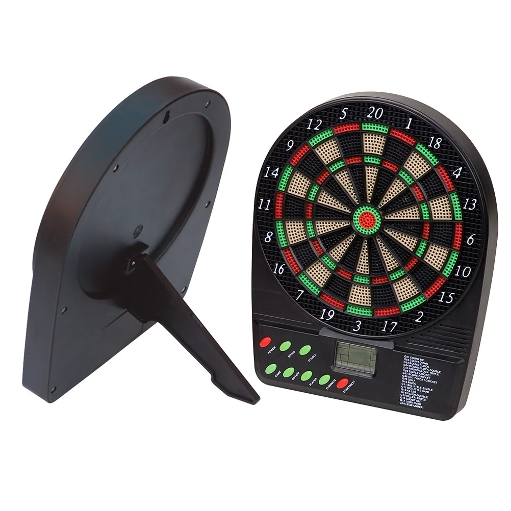 

Automatic Scoring Dart Batteries Powered Dartboard Electronic Tournament Cricket Scoreboard