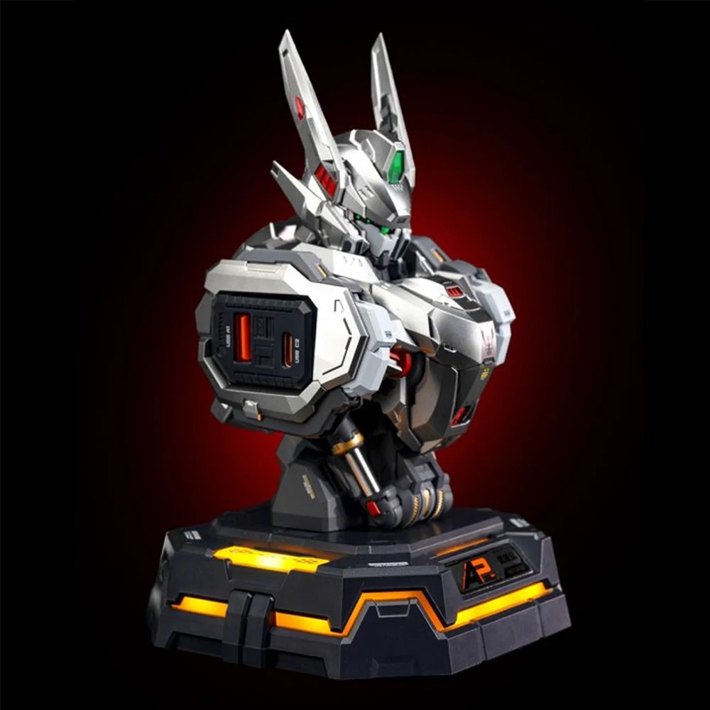 Moshow 65 واط الهاتف المحمول شحن سريع شاحن واجهات متعددة وو تشنغهو Mecha نوع-C شاحن ميكانيكي تأثير المروج #5