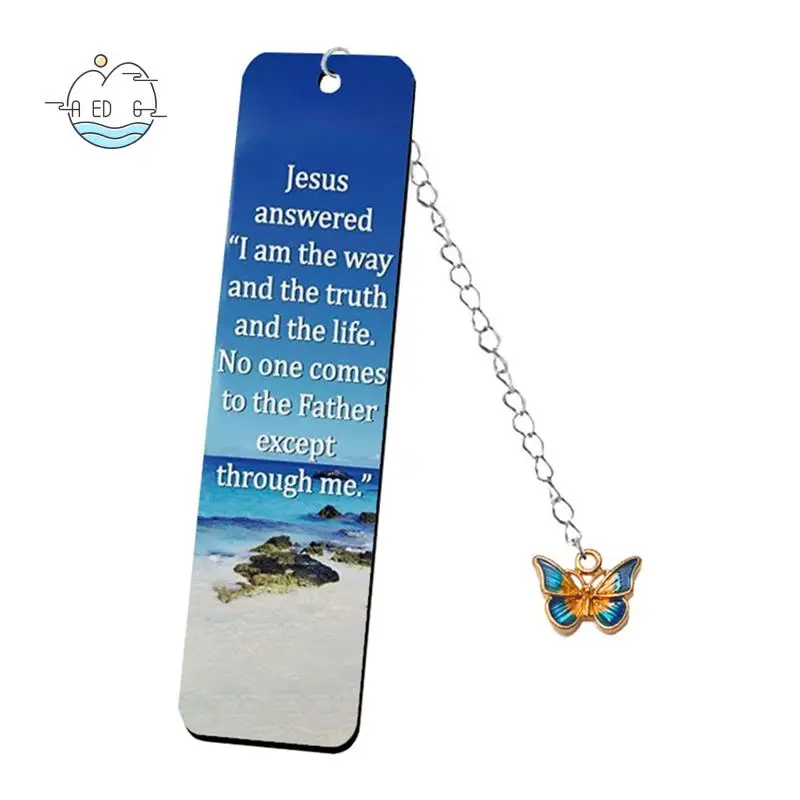 

AED6-12PCS Inspirational Bookmarks Stainless Steel Bookmark For Booklovers Motivational Bookmark She Is Clothed With Strength