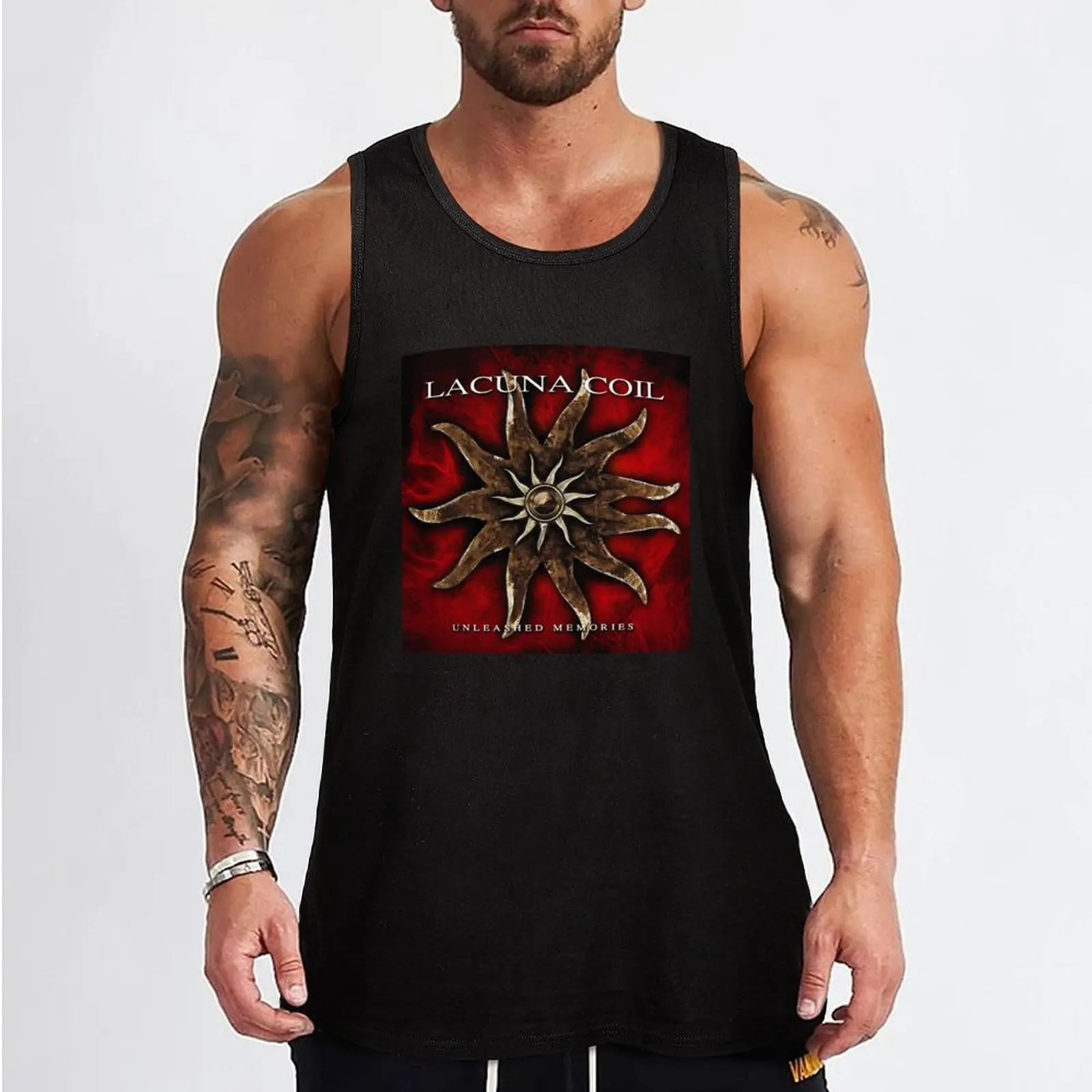 lacuna coil tour For Fans Tank Top sleeveless tshirts for men anime t-shirts quick-drying t-shirt Gym wear