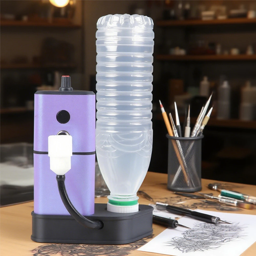 آلة تنظيف إبرة الوشم مع جهاز استشعار تلقائي لغسالة إبرة الوشم أداة شطف الألوان معدات الوشم الأساسية #2