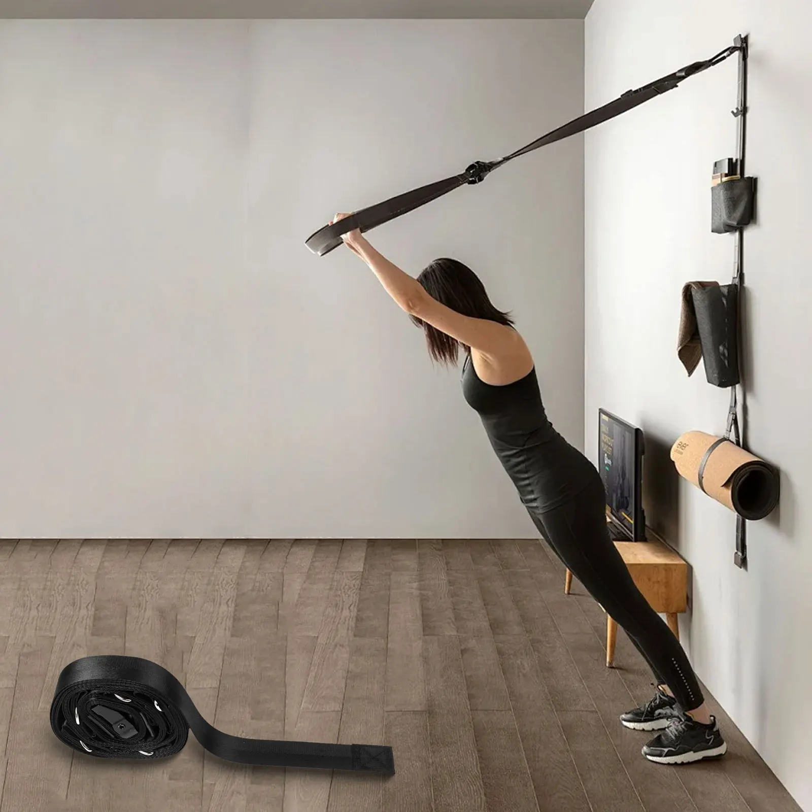 Upgrade Door Anchor Strap For Resistance Bands Exercises Anchor Gym Attachment For Home Fitness Portable Door Band Resistance