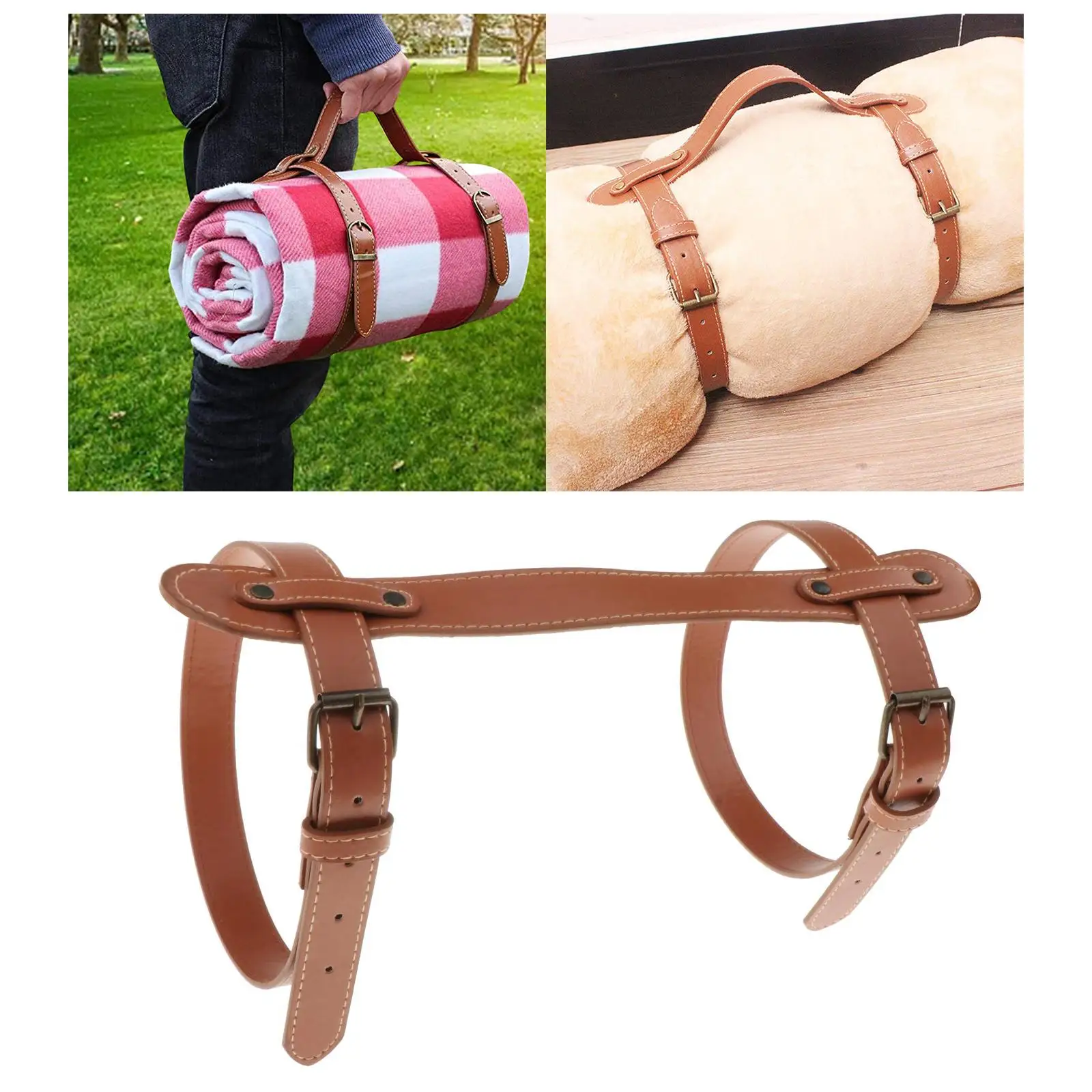 Outdoor Blanket Straps, Waterproof Picnic Blanket Straps, Perfect for