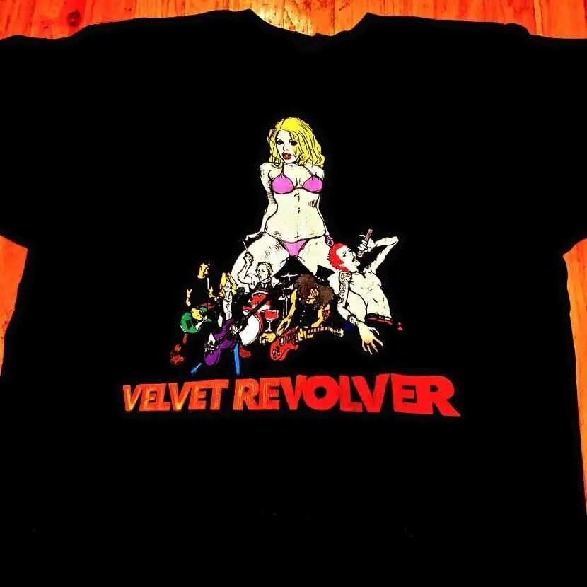 Velvet Revolver Electric Wonderland Show Shirt Black Unisex S-2345XL NE2929