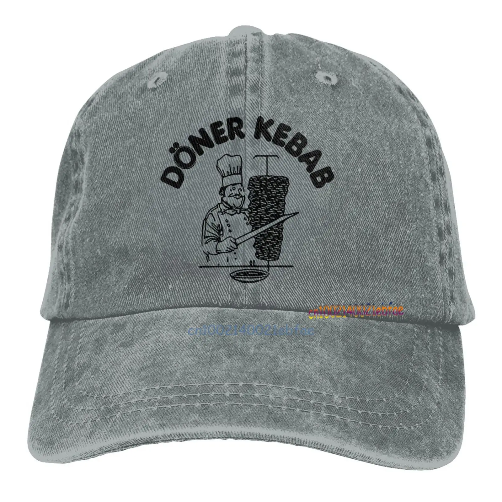 Doner Kebab Graphic Baseball Caps Unisex Casual Snapback Hat Funny Men Cotton Trucker Caps Outdoor Sport Cap Hip Hop Denim Hats