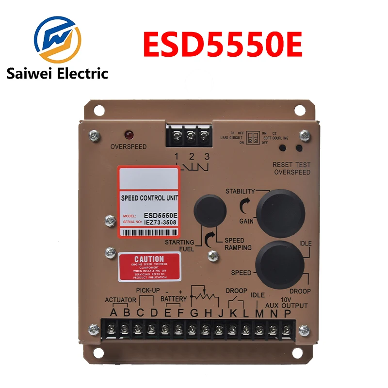 ESD5550E Governor Control Unit Module Diesel Generator Electronic Governor ESD5550