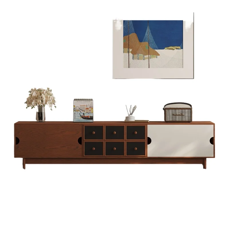 

Medieval TV Cabinet Living Room 2025 New Light Luxury Premium Storage TV Cabinet