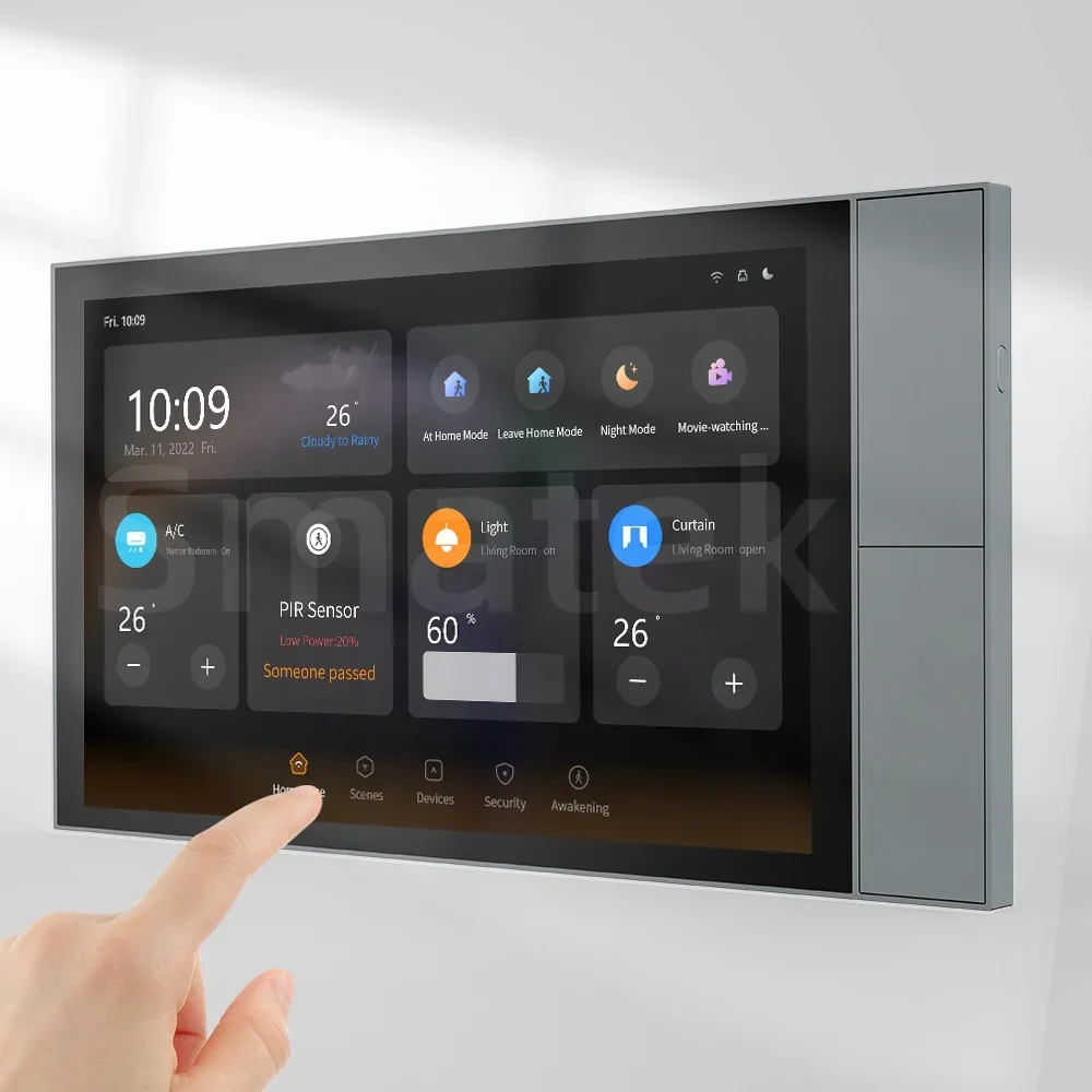 

Smatek Wifi Zigbee Tuya Smart Building Automation Panel for Whole Home Plug Socket Control S9E