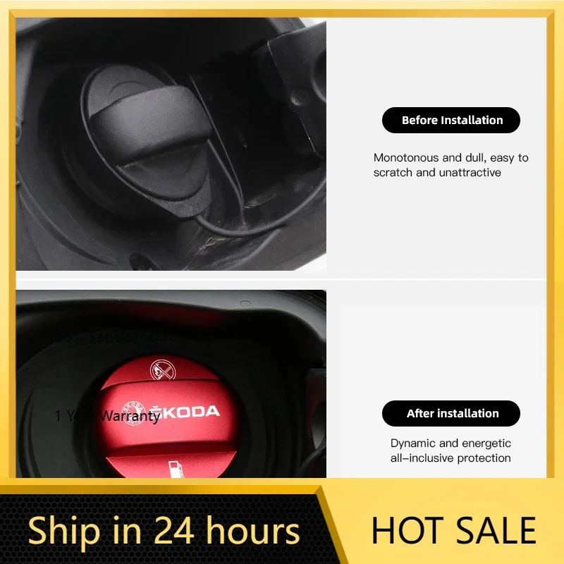 

Автомобильная наклейка 2025, популярный автомобильный логотип, защитная крышка топливного бака, аксессуары для Skoda Octavia Superb Rapid Kodiaq Karoq Fabia Kamiq