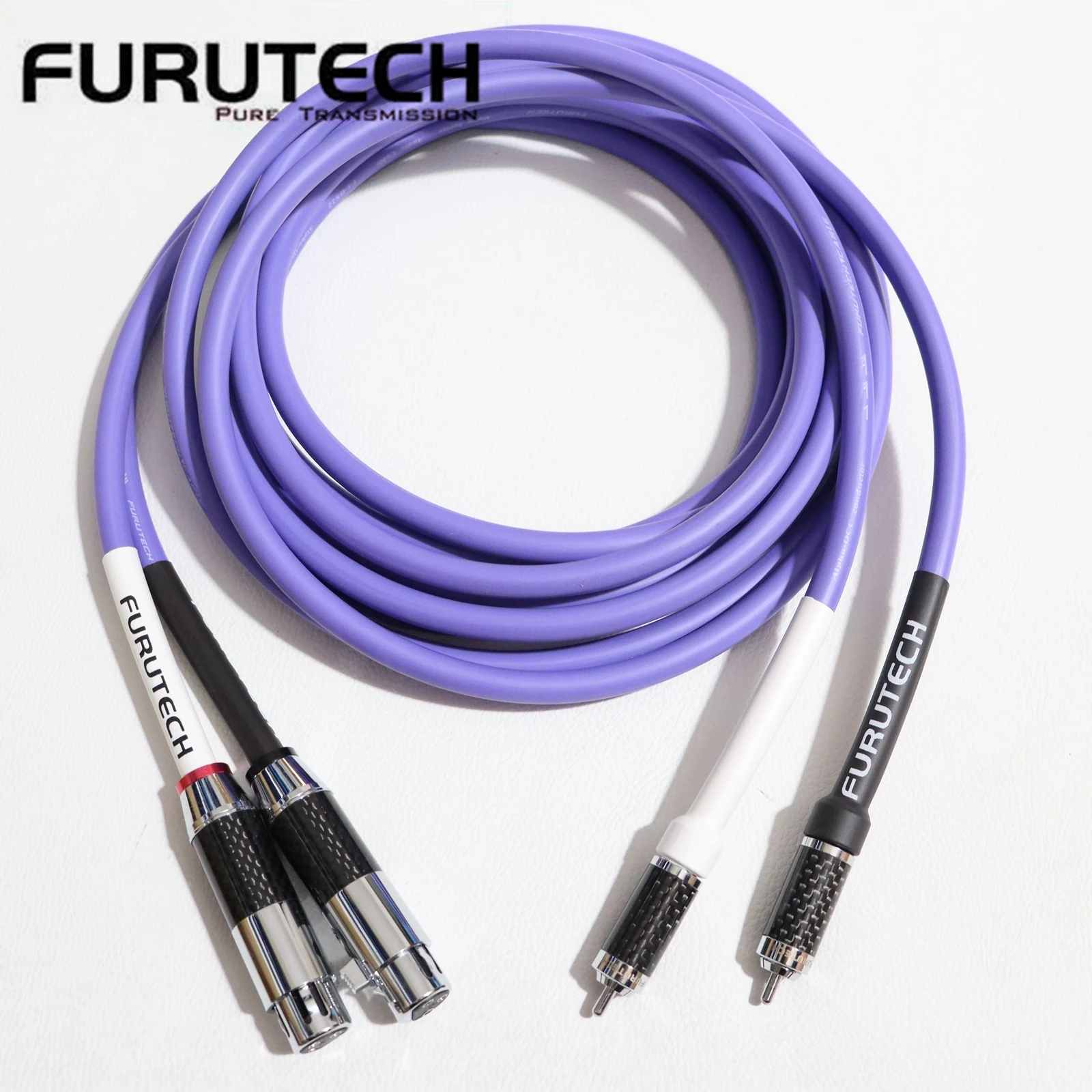 Neue Paar Furukawa αS22 OCC HIFI RCA Hallo-End Audio signal Kabel CD Verstärker XLR Ausgewogene Linie durch Japan furutech alpha prozess