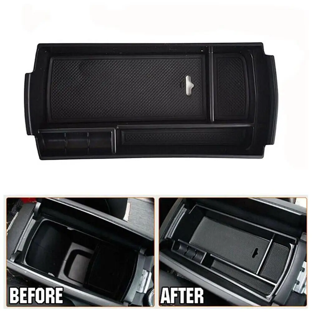 Car Armrest Box Storage For Peugeot 3008 3008GT 5008 2017 2018 2019 2020 Central Console Storage Box Stowing Tidying