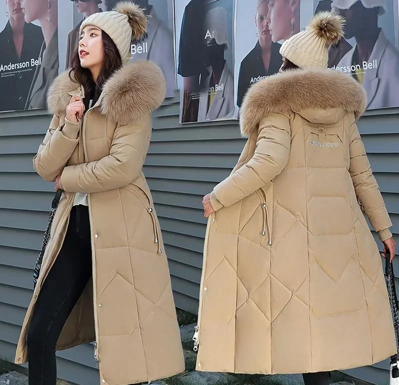 

New Autumn Winter Coat Women Thicken Warm Oversized Hoodies Casual Loose Korean Autumn Winter Fashion Cotton Parkas Coat