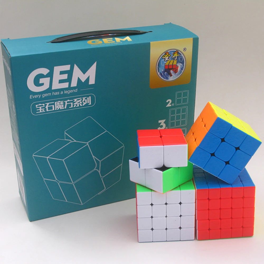 

3*3 2*2 4*4 5*5 Speed Cubes Set Gift Box Sengso ShengShou 3x3x3 4x4 5x5 2x2 Magic Cubomagical Kit Toy for 5 Year-old Boy Elderly