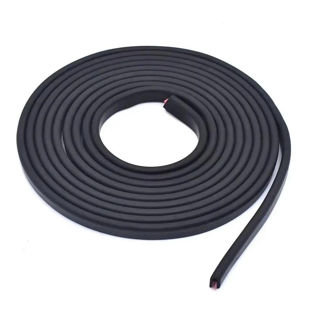 New U-Shape Edge Protector Strip Trim Rubber 3 Meters Car Door Guard Seal Waterproof Edge Trim Strip