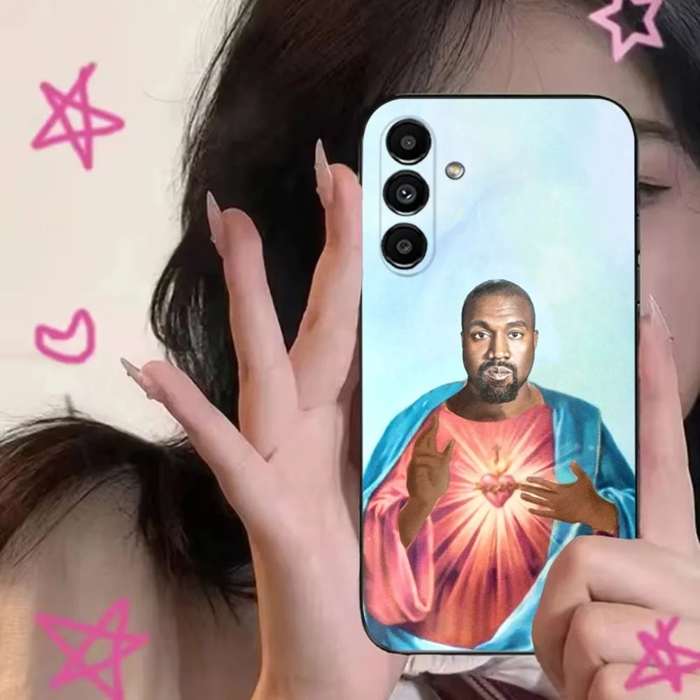 Kanye West YE Funny  Phone Case For Samsung S24,S21,S22,S23,S30,Ultra,S20,Plus,Fe,Lite,Note,10,9,5G Black Soft Cover