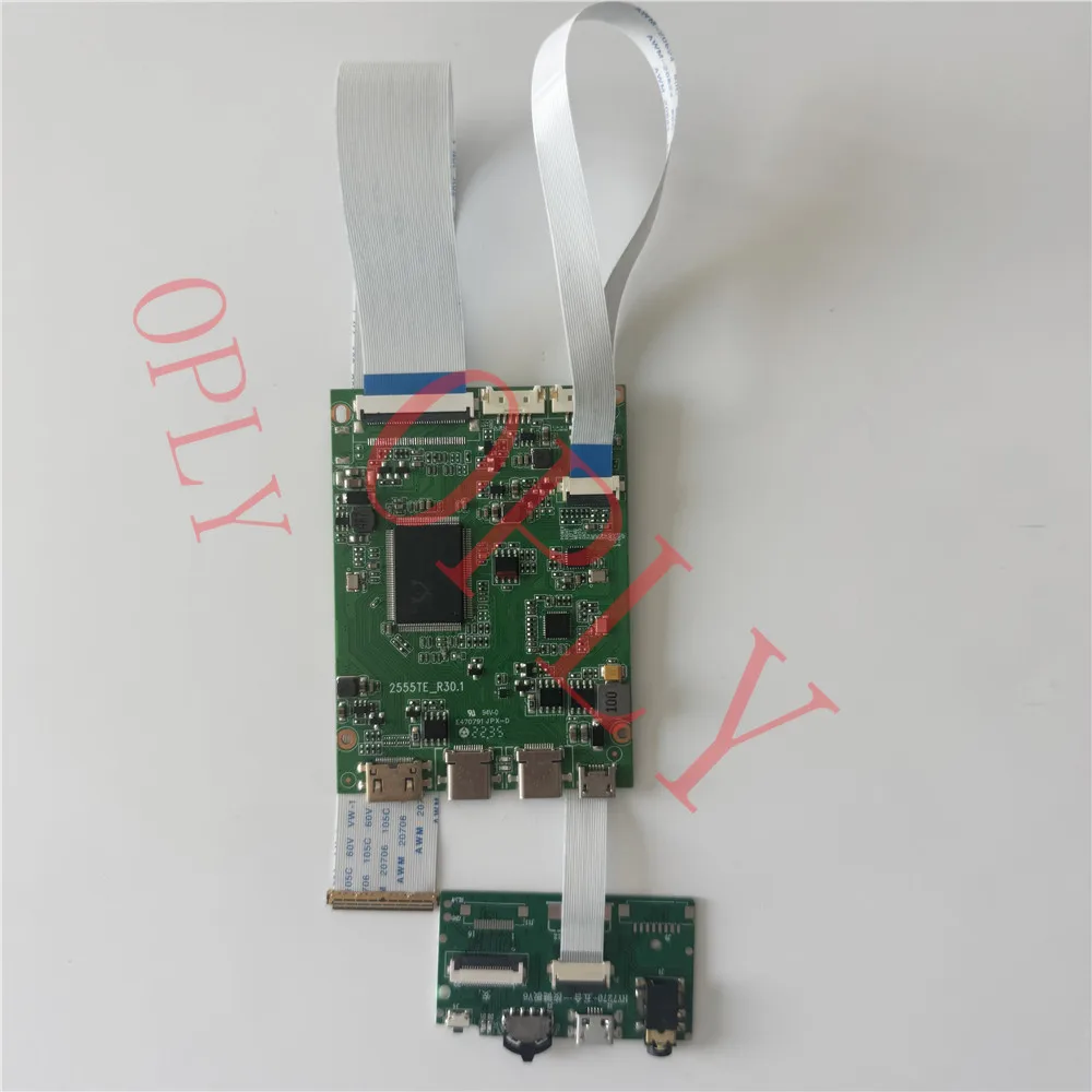 Kit de placa controladora edp para mnd307da1 b133qan04.1 13.3 "2560x1600 mini-hdmi-compatível micro usb TYPE-C tela lcd diy