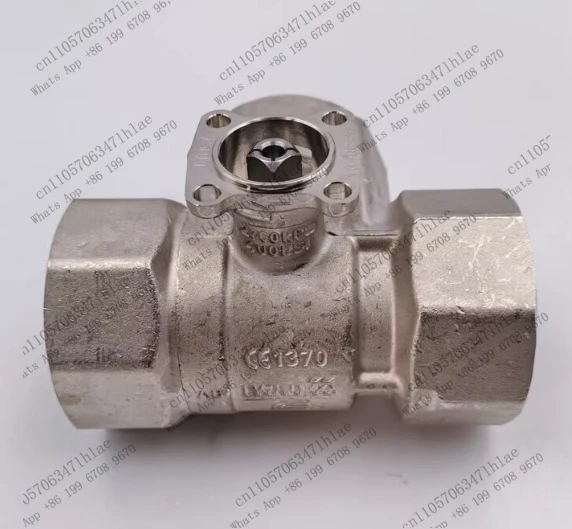 Brand new three-way ball valve, model R3050-25-S4, DN50 specification, KVS25 flow coefficient