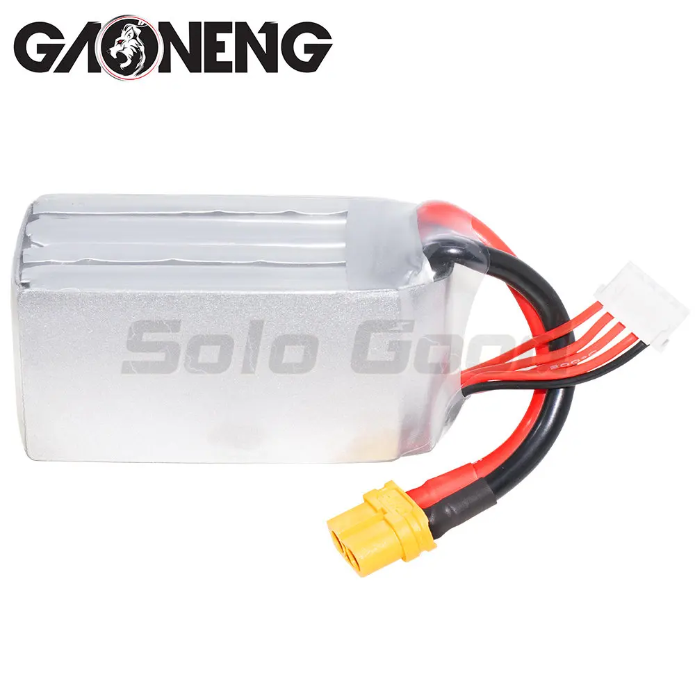 Gaoneng gnb 1850mAh 4S 14.8V แบตเตอรี่ Lipo 100C พร้อมปลั๊ก XT60สำหรับ RC สำหรับแข่ง FPV Drone เฮลิคอปเตอร์ Quadcopter